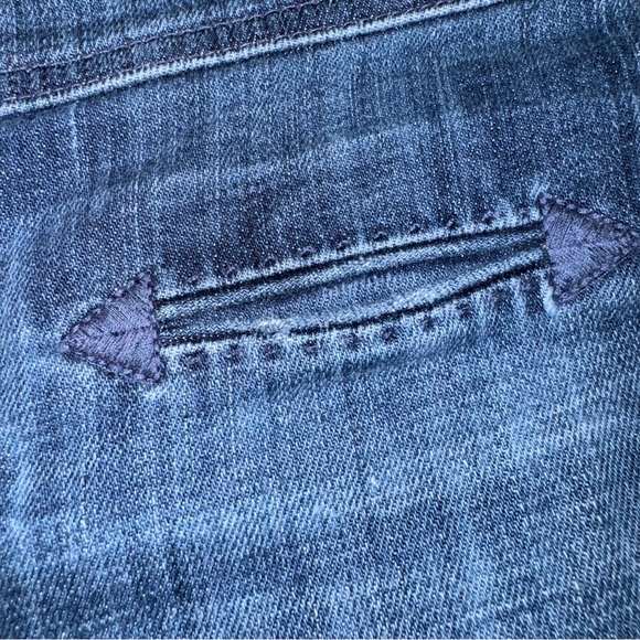 Citizens of Humanity Darlington Wide Leg Jeans Medium Dark Wash 29 - Picture 6 of 16